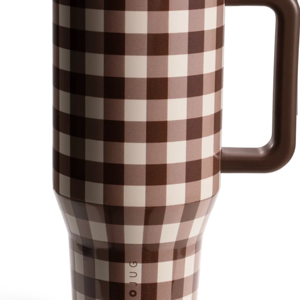 Acta x HydroJug Brown and Cream gingham brand new in box!
